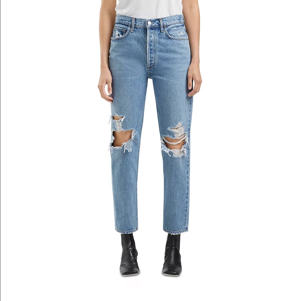 Agolde Fen High Rise Relax Jeans Brand New